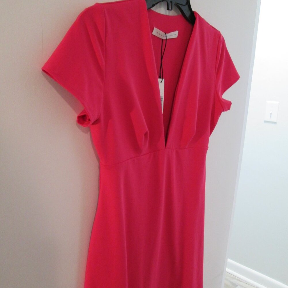 Susana Monaco Short Sleeve V-Neck A-Line Dress Sz S NWT - Picture 8 of 10
